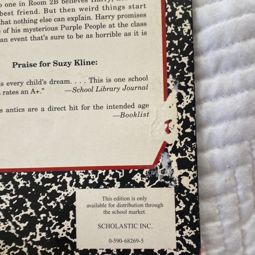 Horrible Harry -Chapter Books - Picture 6 of 6